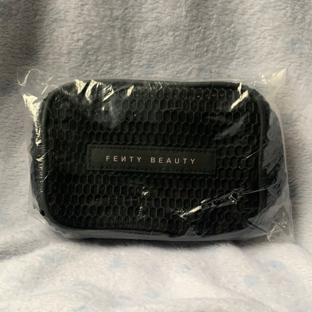 Fenty Beauty Textured Black Pouch